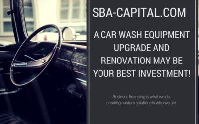 A Car Wash Equipment  Upgrade And Renovation May Be Your Best Investment!